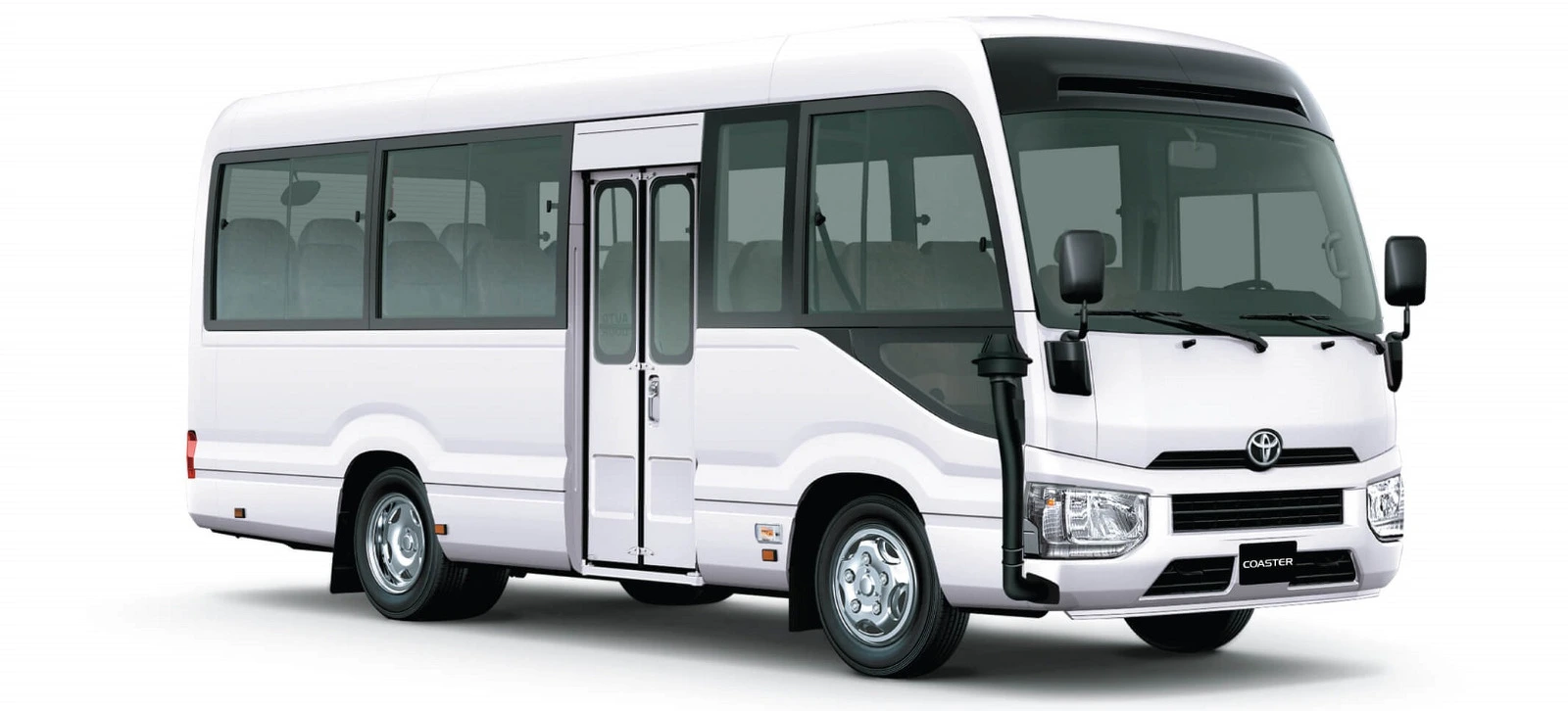 Toyota Coaster bus for Hajj and large groups